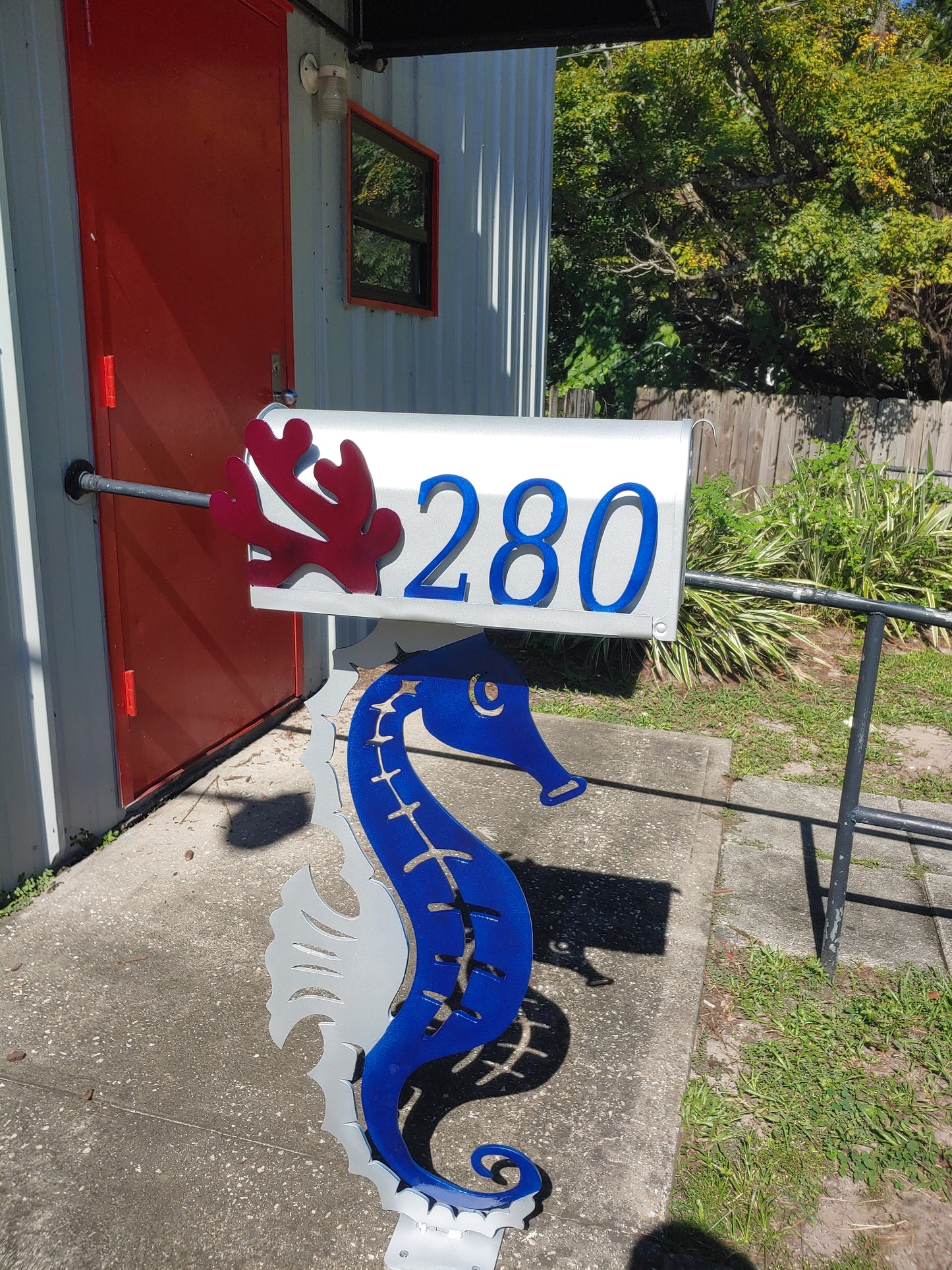 Seahorse Mailbox