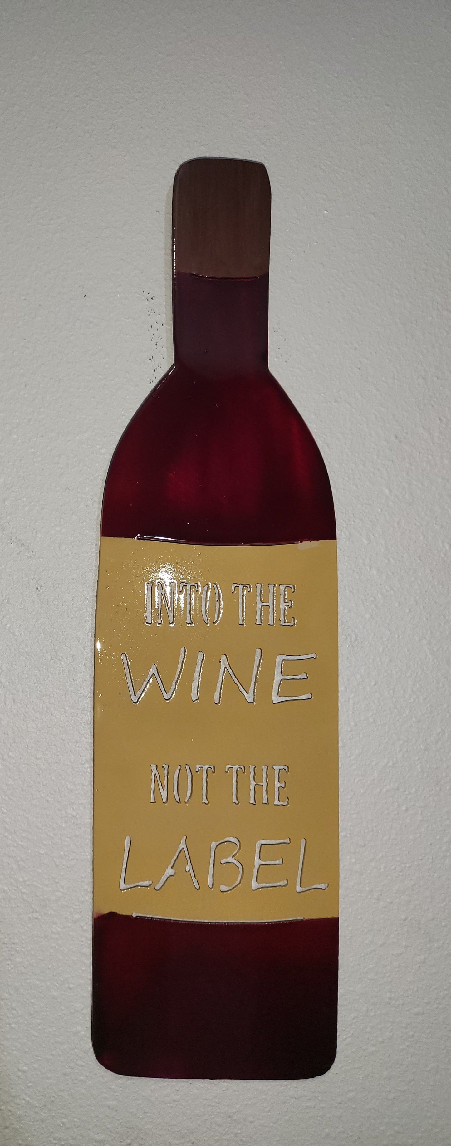 Into The Wine Sign